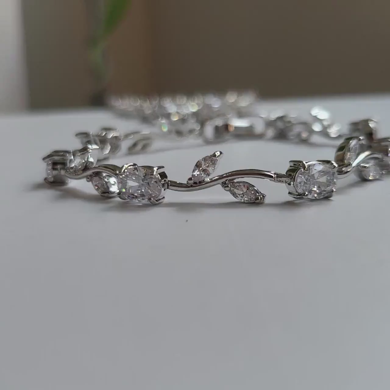 Silver Bridal Jewelry Set for Bride, Bridal Jewelry Set for Bride, Bridal Necklace and Earring Set, Silver Drop Earrings, Wedding Jewelry