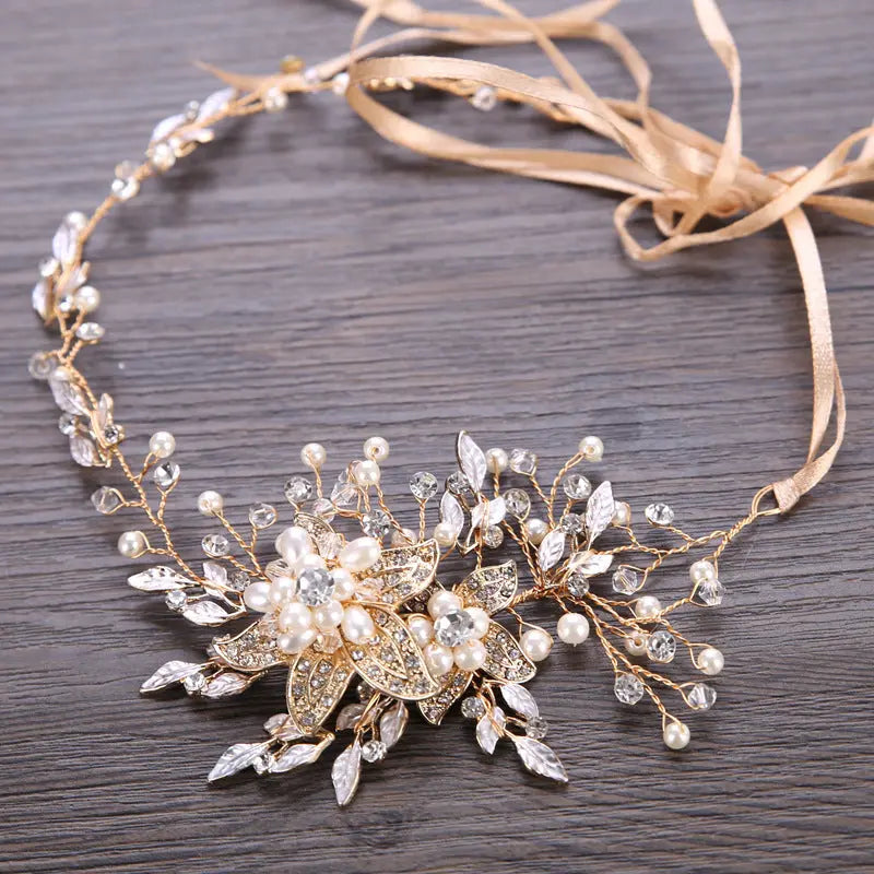 Floral Hair Comb, Flower Hair Comb Bridal Headpiece, Hair Accessories For Bride, Hair Piece Wedding Day, Floral Hair Piece, Pearl Hair Comb Kebble Jewelry