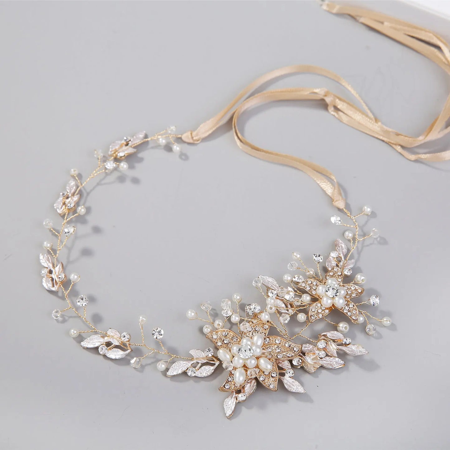 Floral Hair Comb, Flower Hair Comb Bridal Headpiece, Hair Accessories For Bride, Hair Piece Wedding Day, Floral Hair Piece, Pearl Hair Comb Kebble Jewelry