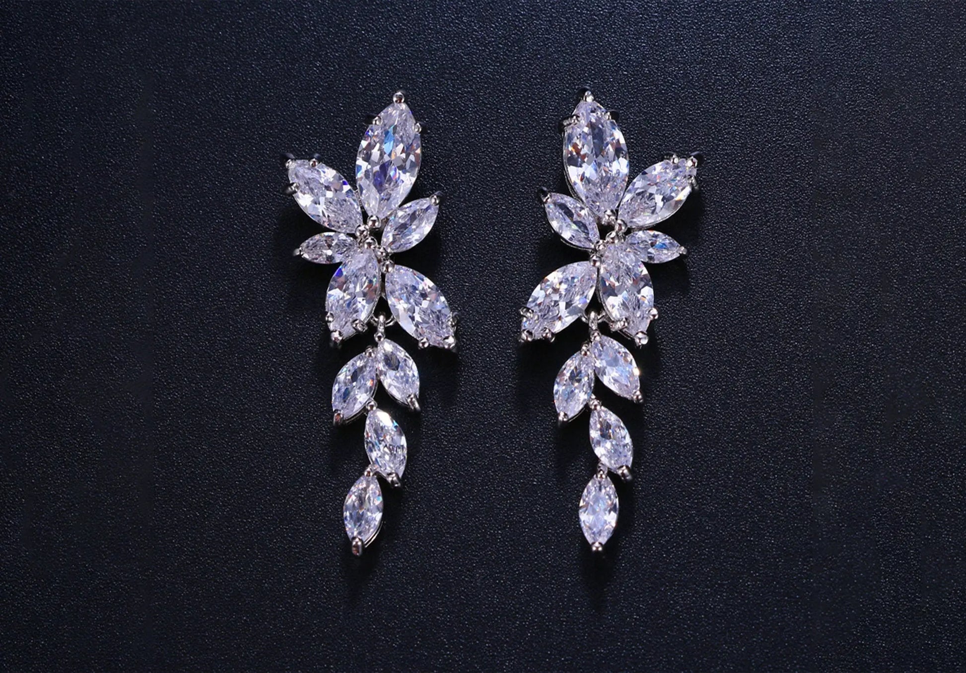 Wedding Earrings For Brides, Bridesmaids Earrings Kebble Jewelry