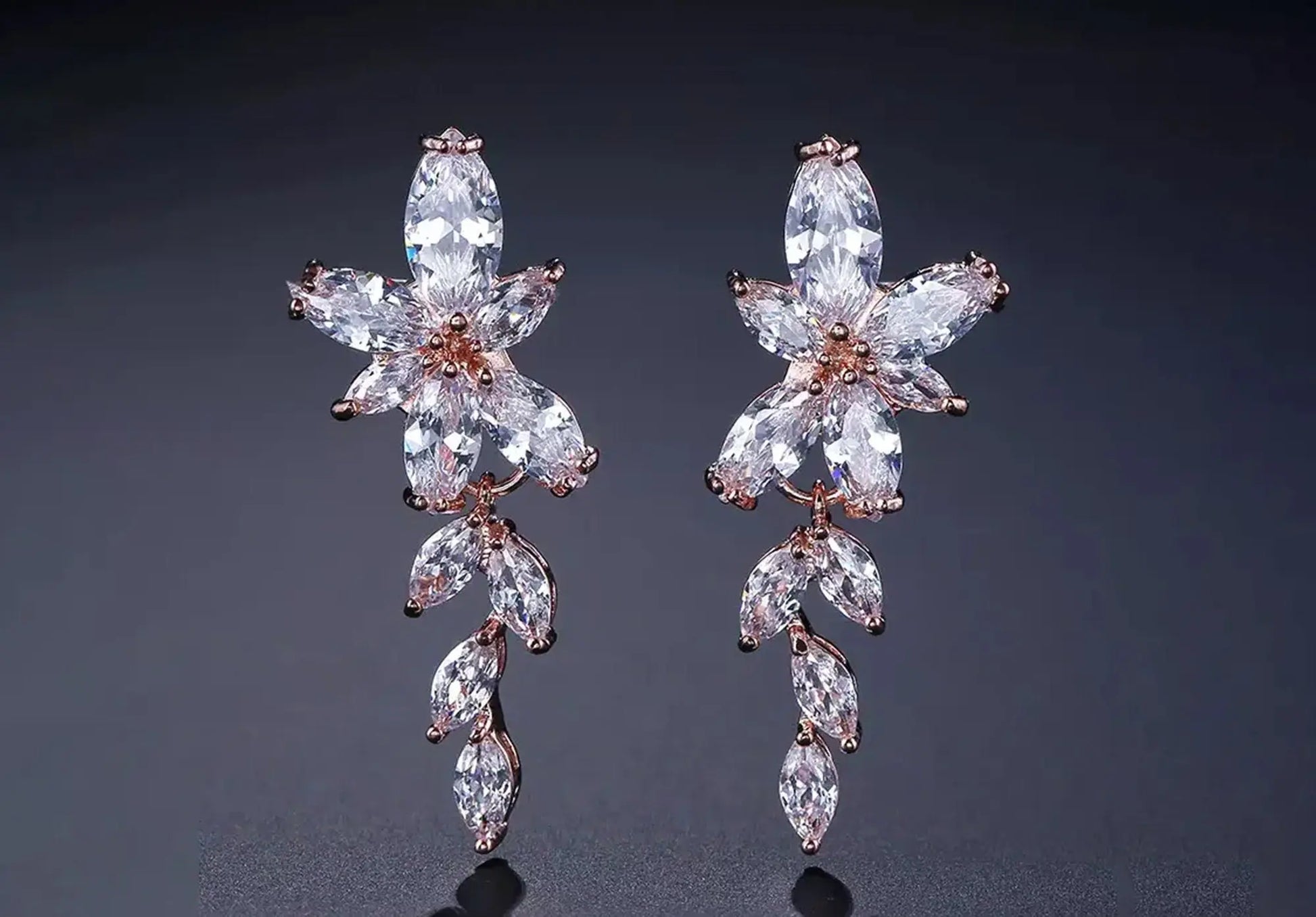 Wedding Earrings For Brides, Bridesmaids Earrings Kebble Jewelry