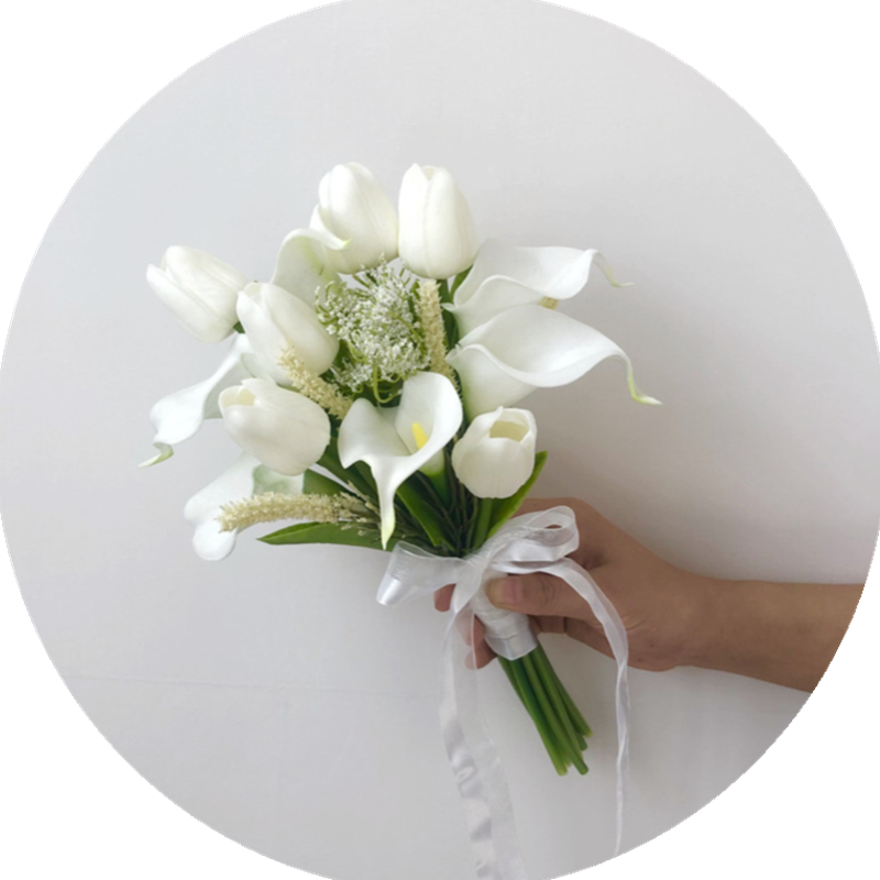 Nature-Inspired Mori Style Bridal Bouquet - Rustic Elegance