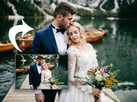 oil-painting-from-photo-couple-portrait-wedding-day-before-and-after