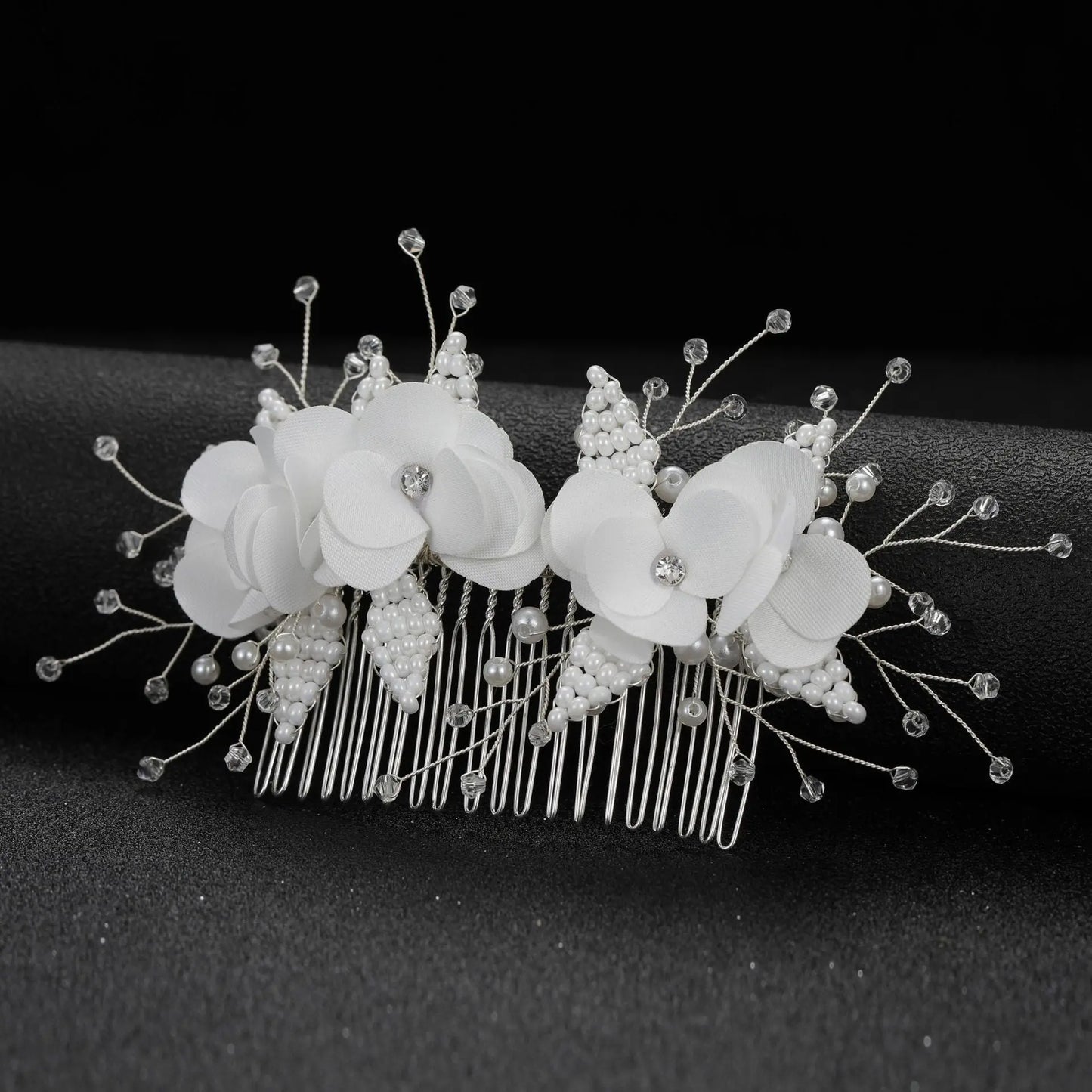 Wedding Hair Accessories Flowers Bridal Hair Jewelry Hair Pins Pearl Clips  for Women Headpieces